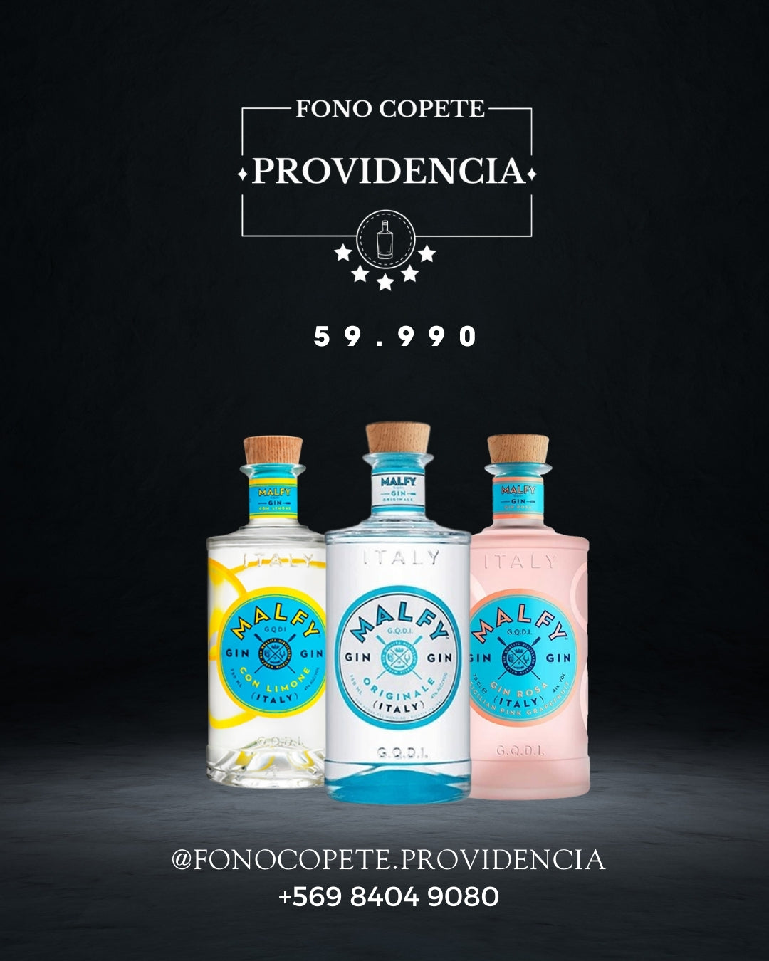Gin Malfy Variedades 750 ml