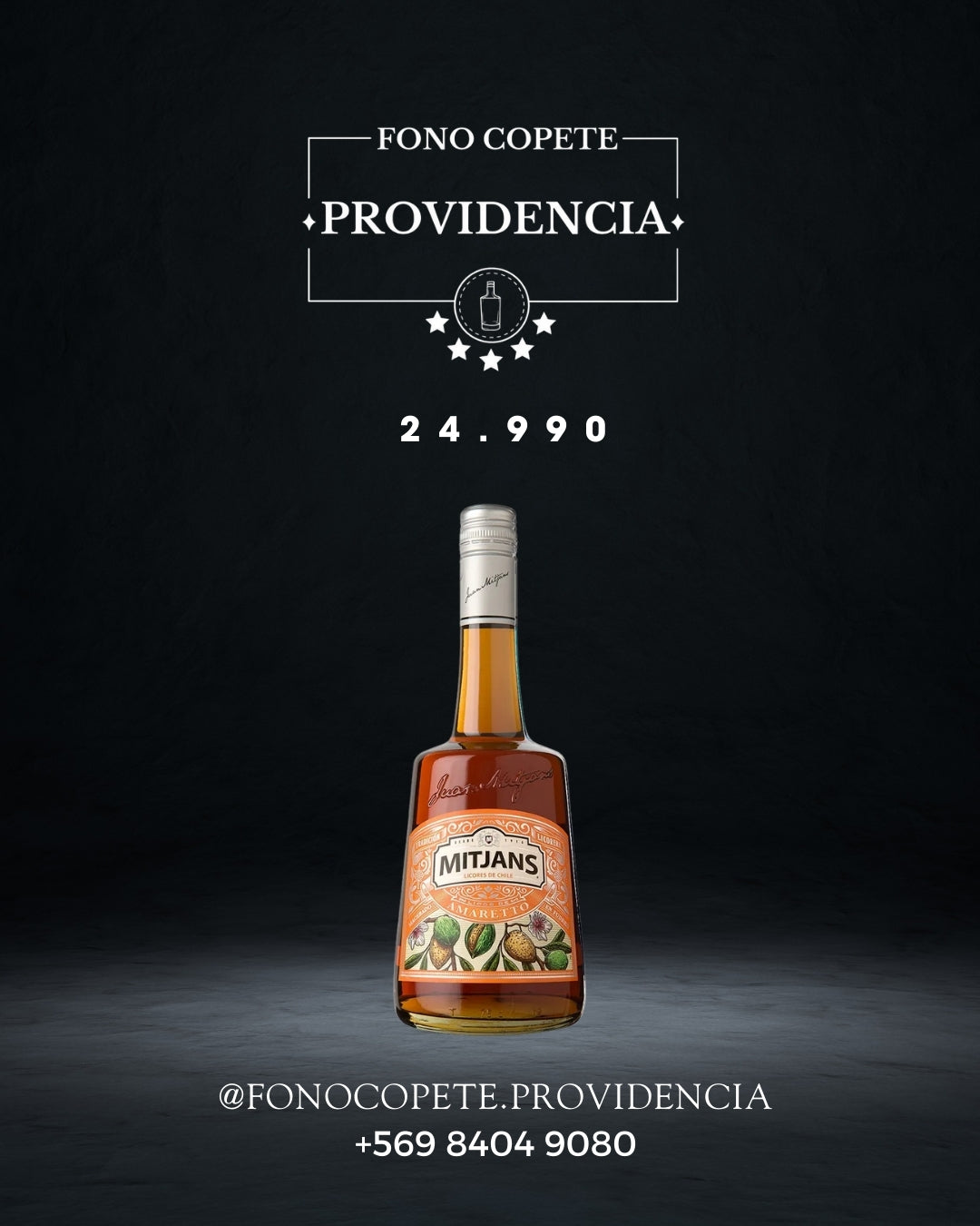 Licor Mitjans Amaretto