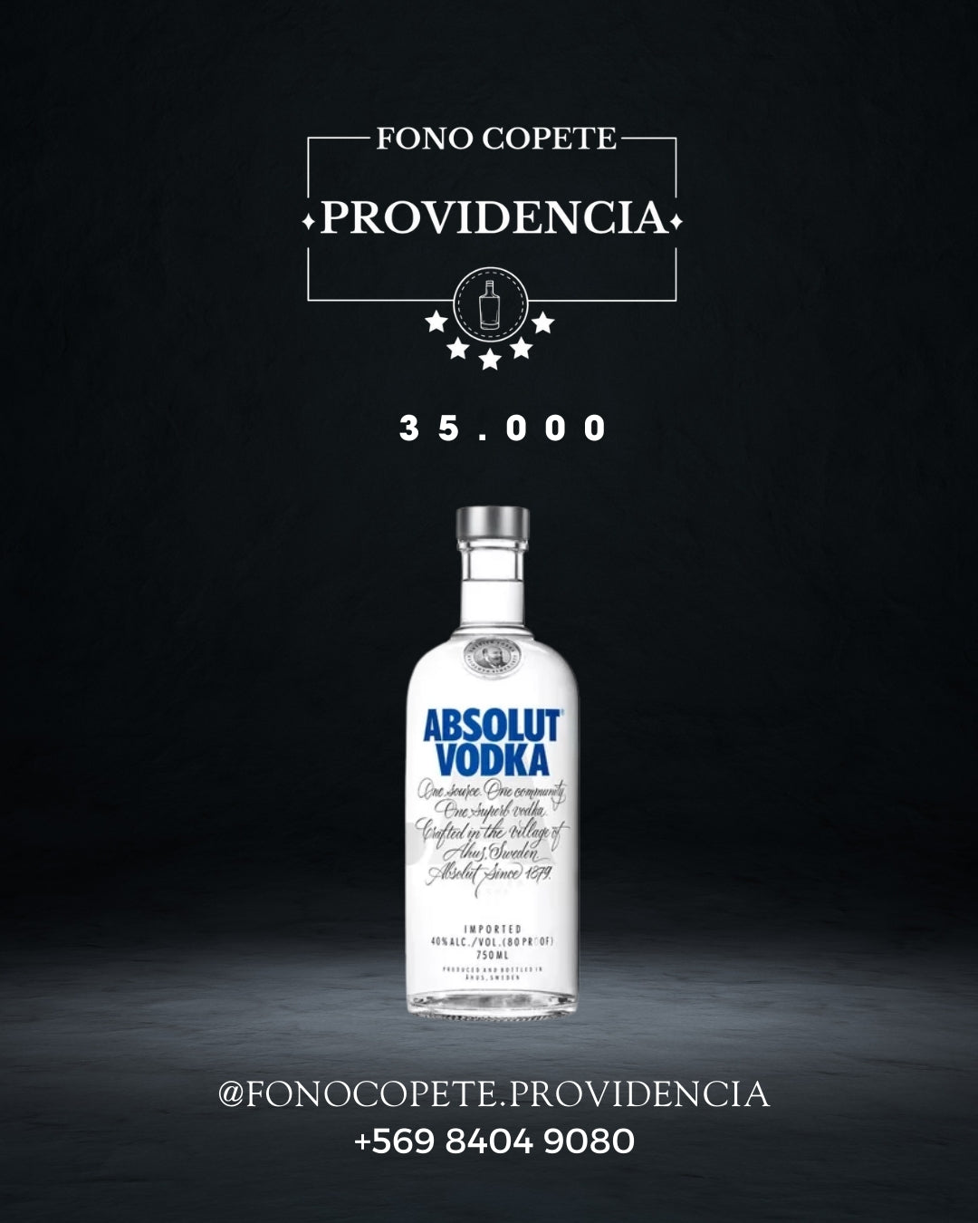 Vodka Absolut