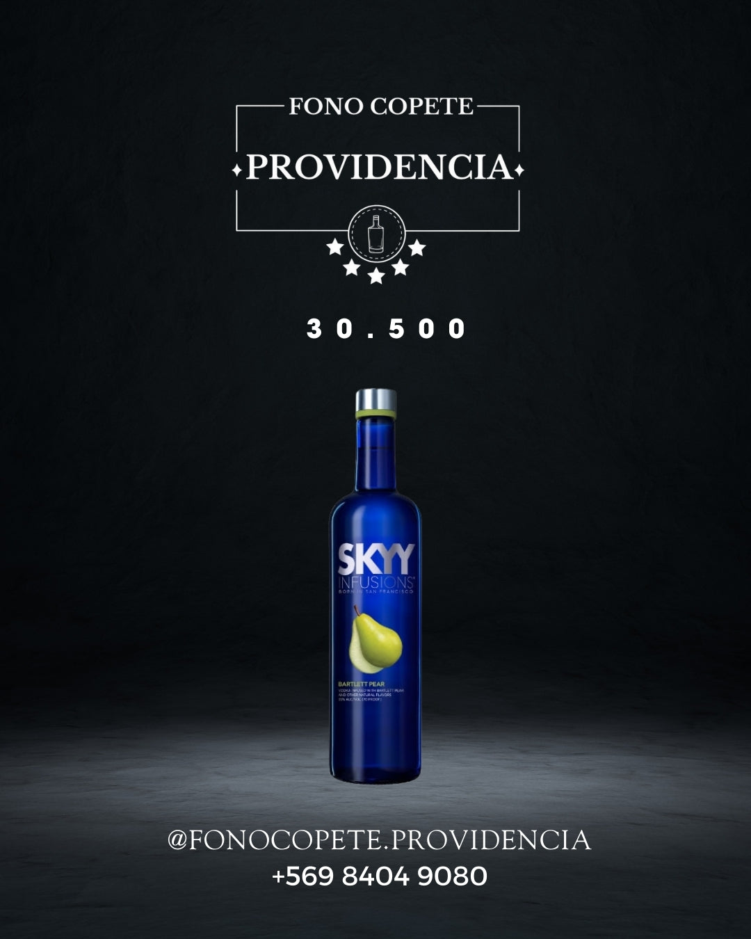 Vodka Skyy pera