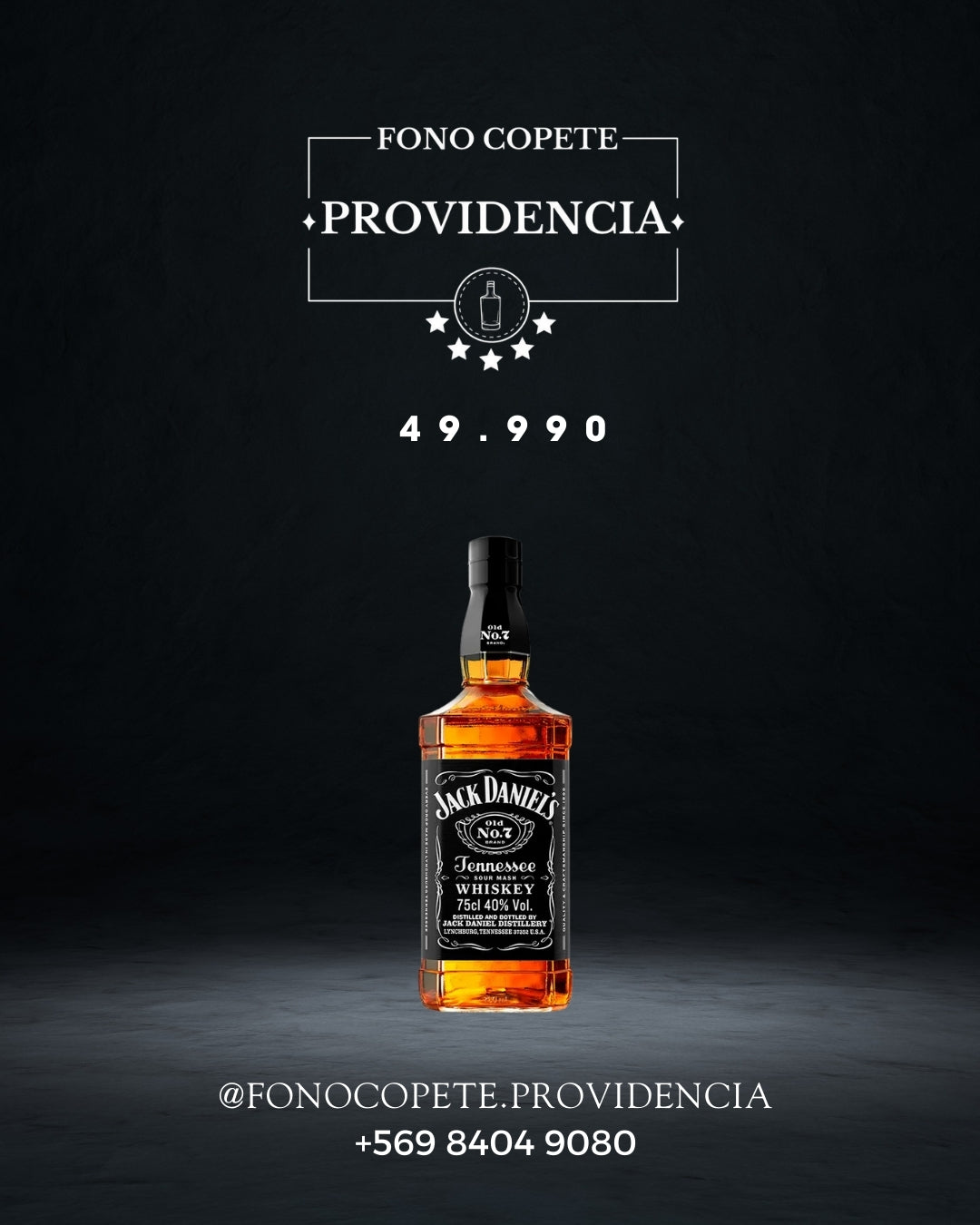 Jack Daniels N7 750ml