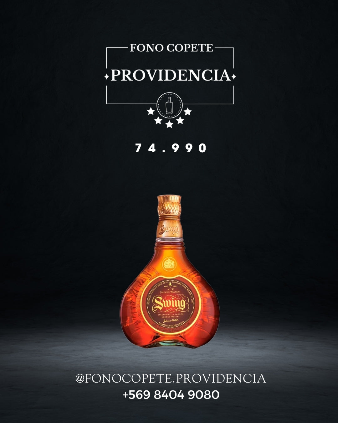 Jhonny Walker Swing 750ml