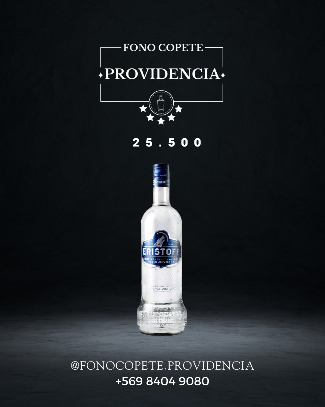 vodka eristoff original