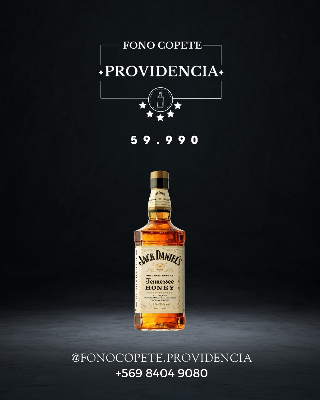 Jack Daniels Honey 1L