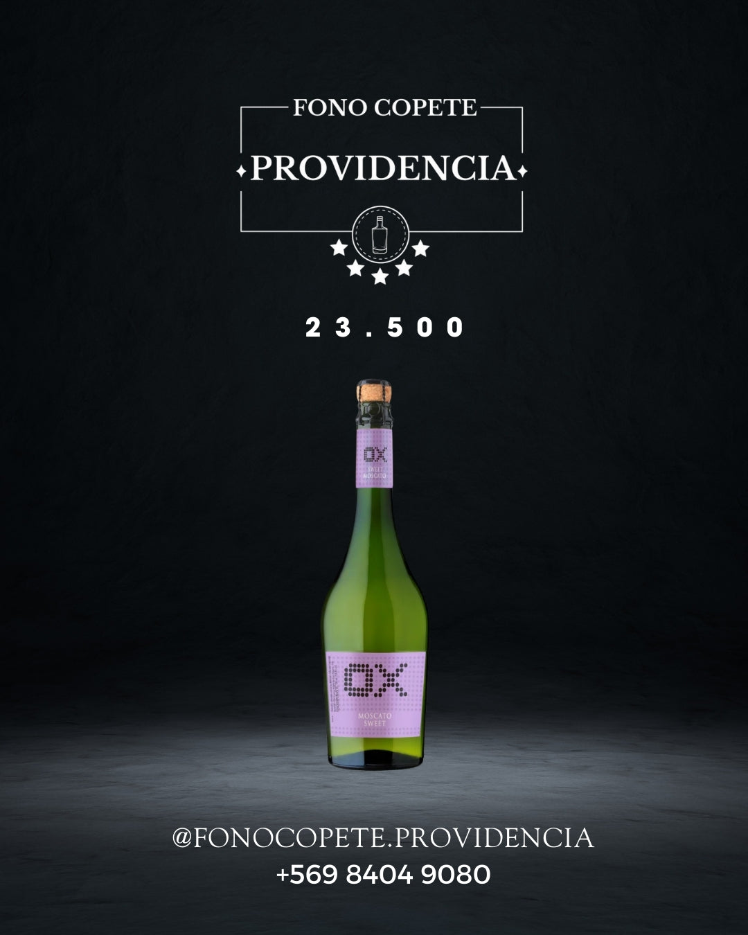 ESPUMANTE OX SWEET MOSCATO