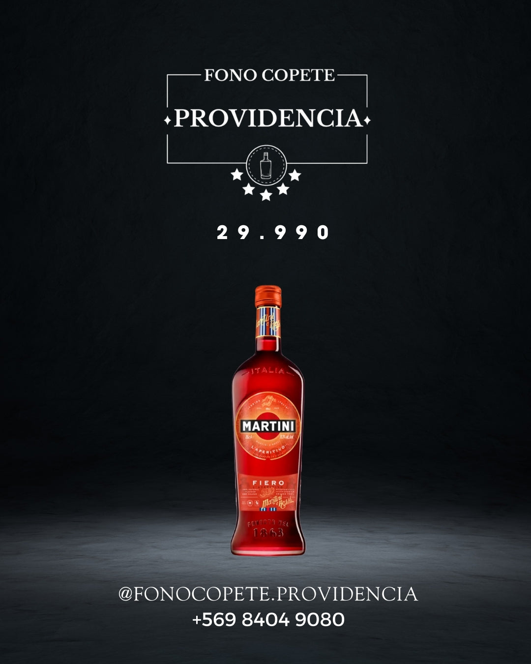 Licor Martini Fiero