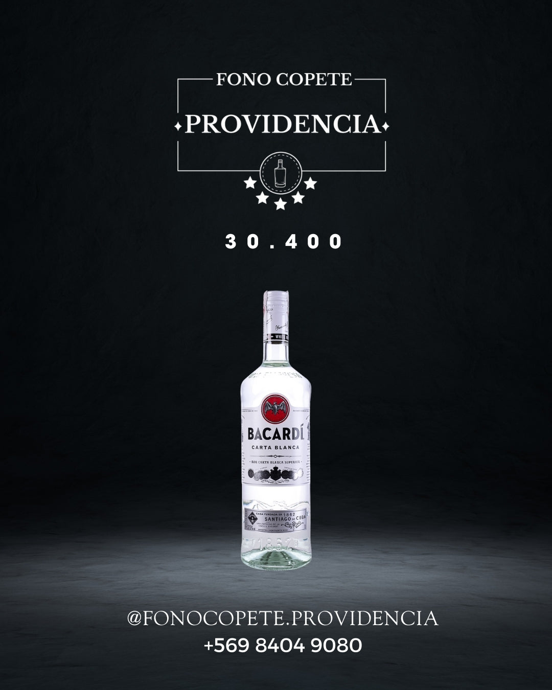 RON BACARDI CARTA BLANCA
