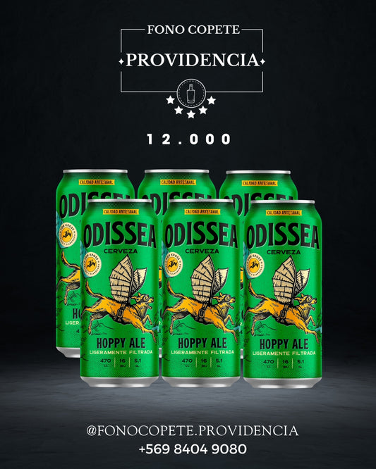 SIXPACK Odissea Hoppy 470ml