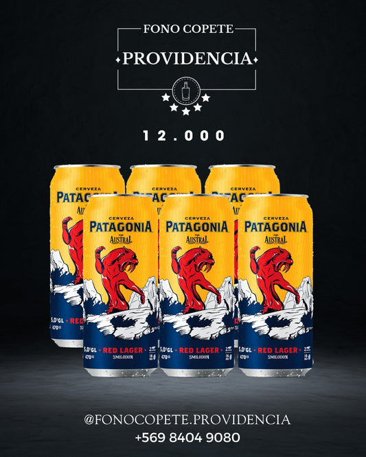 SIXPACK Patagonia Red Lager 470ml