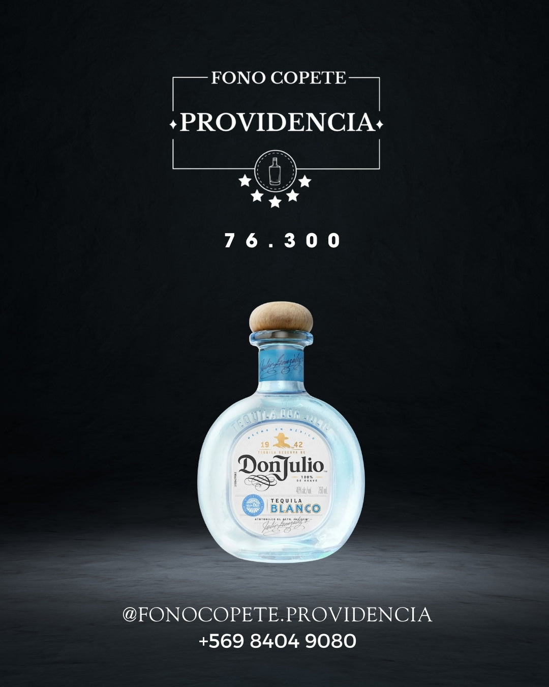 Tequila Don Julio blanco