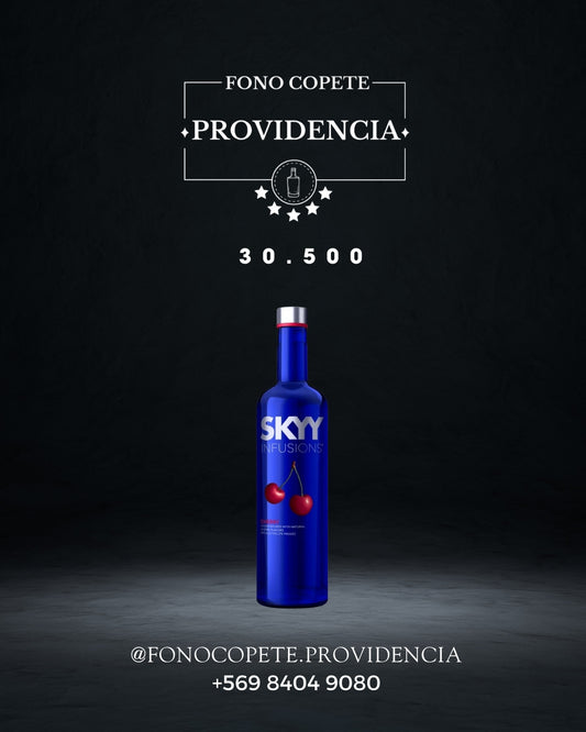 Vodka Skyy guinda