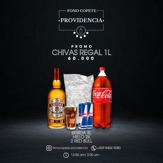 Promo Chivas Regal 1L