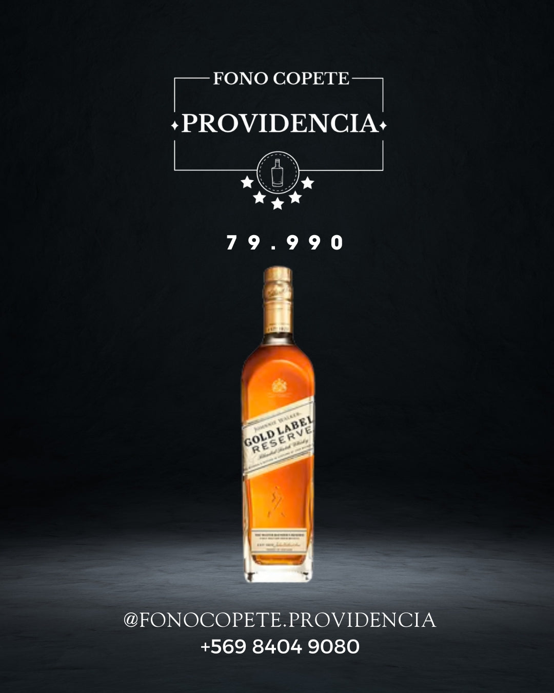 Jhonnie Walker Gold Label 750ml