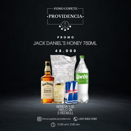 PROMO Jack Daniels Honey 750 ml RedBull